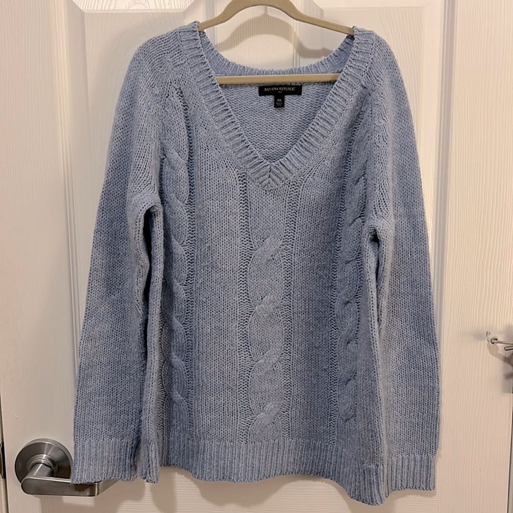 Banana Republic Knit V-Neck Sweater